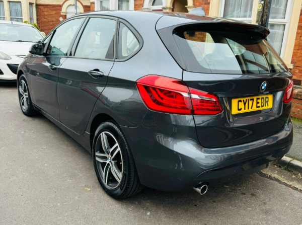 Rear three-quarter exterior