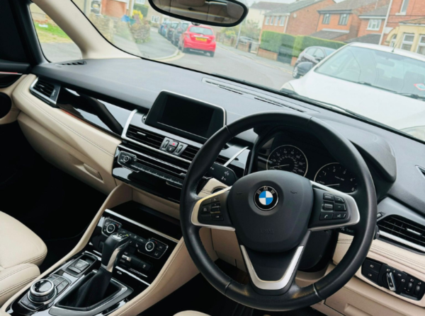 Dashboard and steering wheel